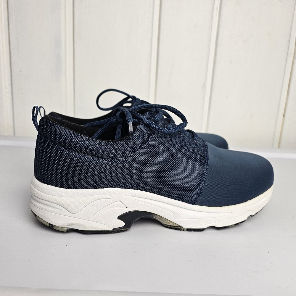 NWOB Drew Excel Navy Blue Orthotic Sneakers Women's 10M - Picture 3 of 11